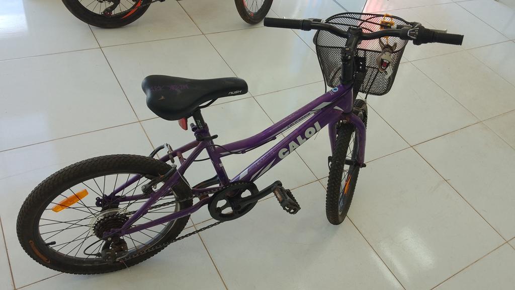 Bicicleta Marca Caloi Aro 20 Modelo California Usado En Buen Estado Acc Cambios ShimanoCanasto Delantero
